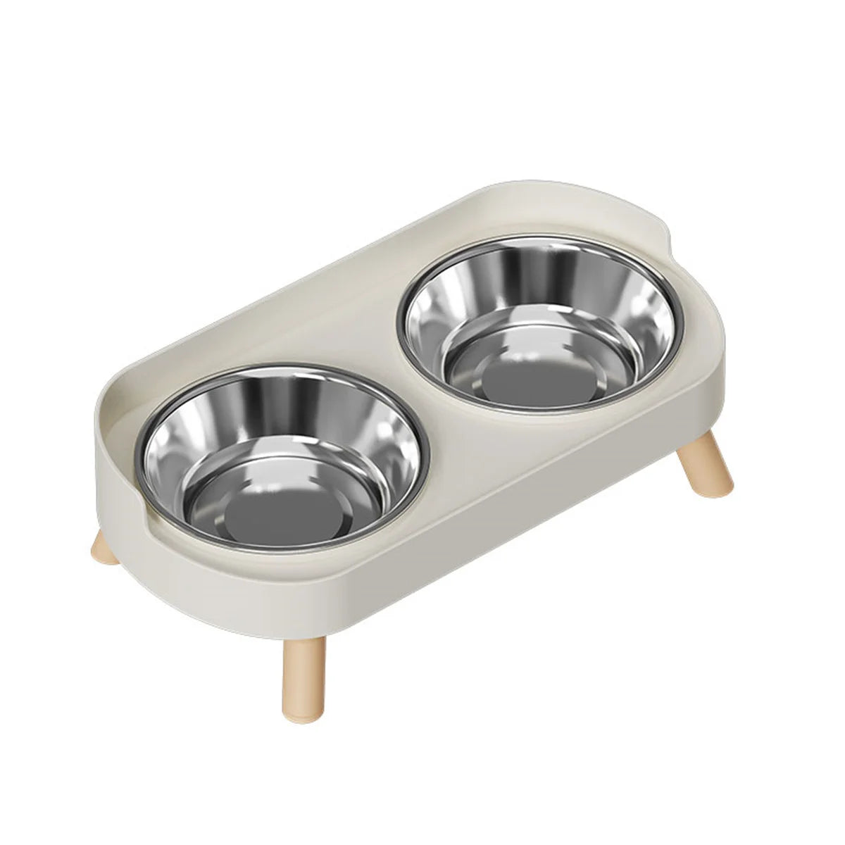 Premium Dual Elevated Bowl Set