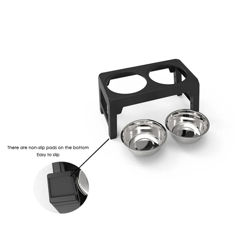 Adjustable Pet Raised Feeder