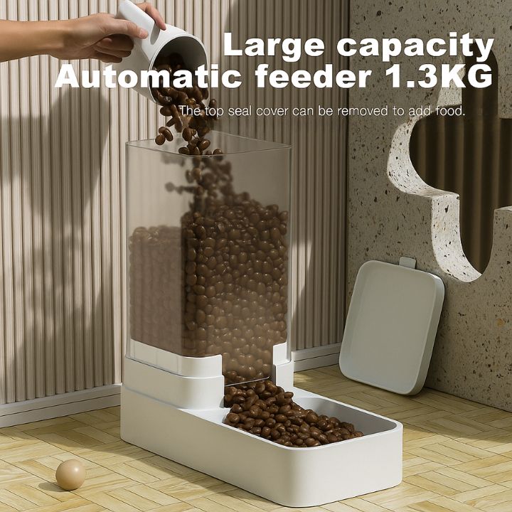 Pet Gravity Water & Food Dispenser