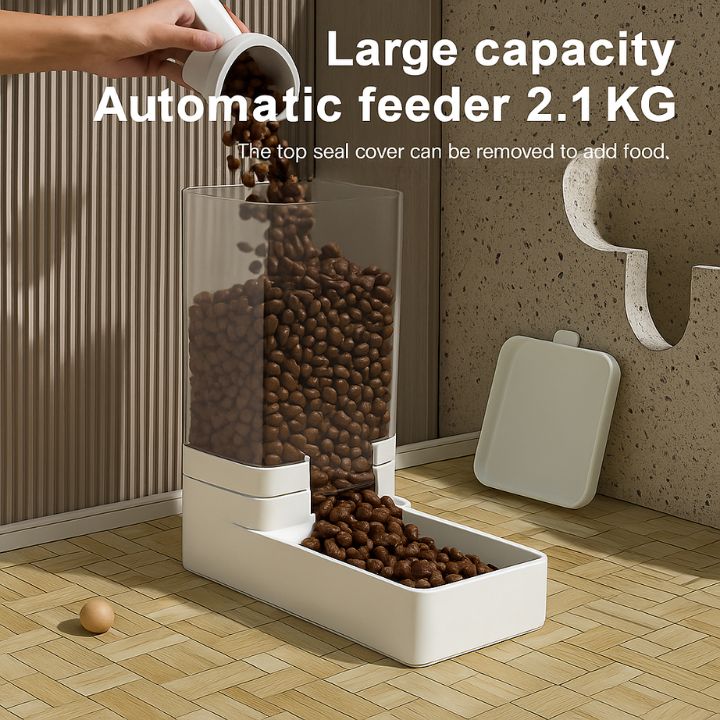 Pet Gravity Water & Food Dispenser
