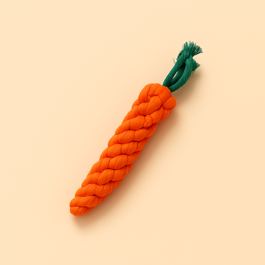 Carrot Rope Toy