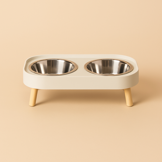 Premium Dual Elevated Bowl Set